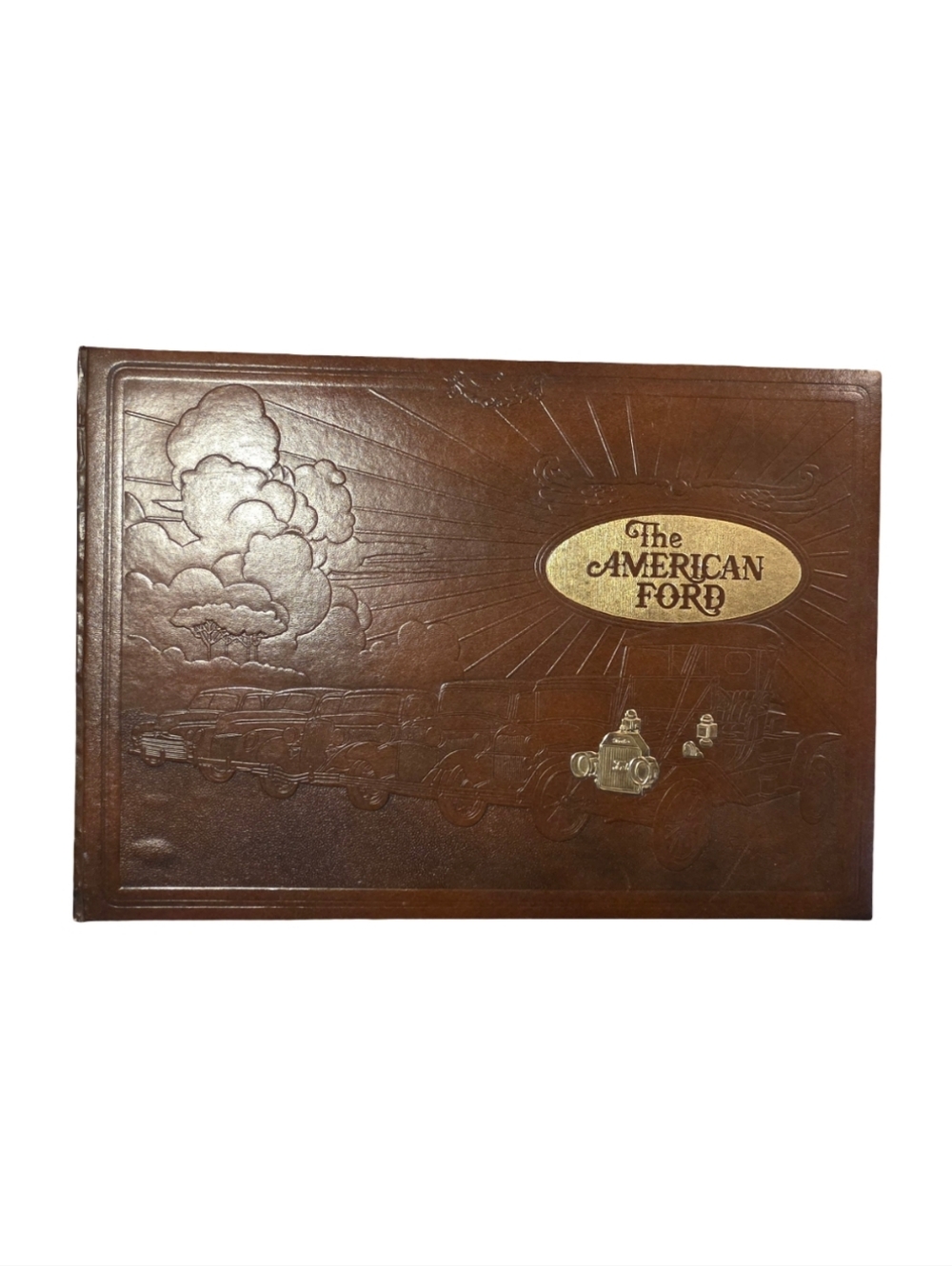 Lorin Sorenson Fordiana Series 1st Edition Leather The American Ford signed book